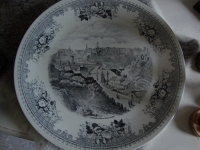 Villeroy en Boch borden met kastelen