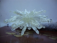 3 dimensionaal sneeuwkristallen van kunststof