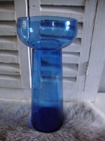 hyacintenglas oud kobaltblauw bollenglas