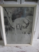 vintage schilderij Han van Meegeren Hertjes