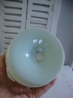 brocante opaline glazen vaas