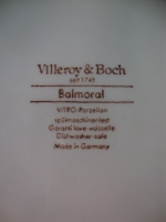 Villeroy en Boch Balmoral borden set