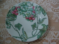 Set Franse borden met druivendecor Limoges