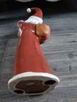 vintage Kerstman decoratie aardewerk