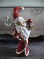 vintage Kerstman decoratie aardewerk