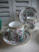 Indian Tree kop en schotels vintage