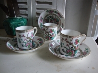 Indian Tree kop en schotels vintage