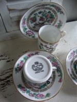 Indian Tree kop en schotels vintage