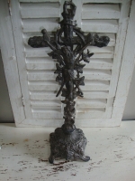 brocante Christus aan het kruis beeld