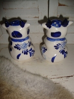 Peper en zoutstel Delfts blauwe koetjes