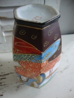 Vaasje Japans Satsuma porselein