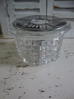 brocante persglas theelichtje