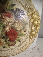 Brocante Florentijns dienblaadje