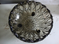 vintage Weiswasser schaal op pootjes