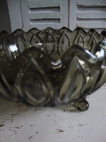vintage Weiswasser schaal op pootjes