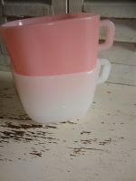 vintage soepkoppen Opale France