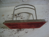 vintage chroom brievenhouder postrekje