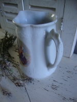 brocante melkkan met boerinnetjes