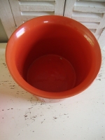 grote oranje W. Germany bloempot