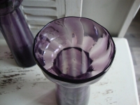 Hyacinten glas bollenglas vaasje paars