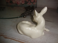 vintage plateel reekalf beeldje art deco
