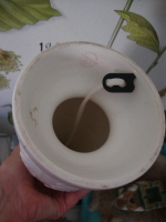 Wedgwood witte aardewerk lampvoet