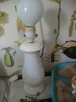 Wedgwood witte aardewerk lampvoet