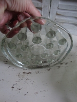 vintage glazen design theelicht