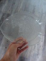 vintage glazen visborden Arcoroc