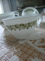 Vintage  Corelle Corning kopjes met oor