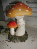 Vliegenzwam paddestoel decoratie