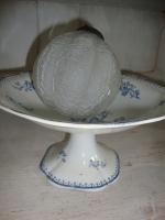 brocante heksenbal craquele glas