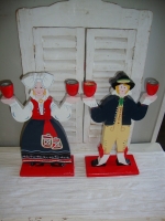 Lizzie Velander vintage kandelaars IKEA