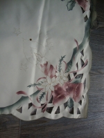 vintage geborduurd Kerstkleed