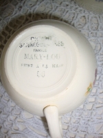 Brocante Franse kopjes Sarreguemines Mary-Lou