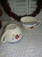 Brocante Franse kopjes Sarreguemines Mary-Lou