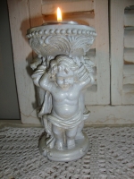 brocante engel kandelaar