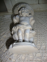 brocante engel kandelaar