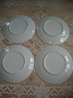 Kleurige Kerst ontbijt borden