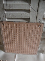 Nostalgische Kerst tegel decoratie