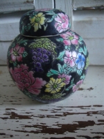 mini gemberpotje famille noir