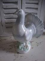 Porselein beeld witte Duif