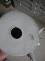 Porselein beeld witte Duif