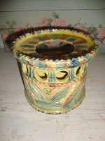 antiek Fries kerfsnede theelichtje