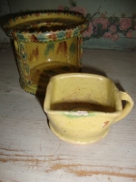 antiek Fries kerfsnede theelichtje