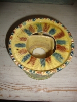 antiek Fries kerfsnede theelichtje