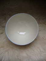 Regout lichtblauwe kom met stip