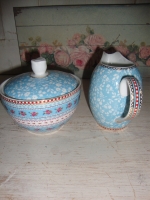 Pip Studio Floral blauw suiker en melk