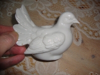 porselein duif kandelaar