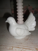 porselein duif kandelaar